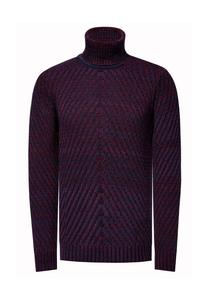 Вязаный свитер модного контрастного дизайна RUSTY NEAL, цвет Marine