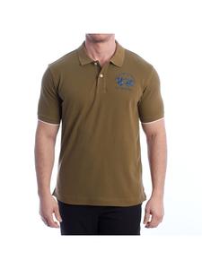 Рубашка-поло La Martina, зеленый