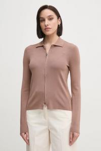 Кардиган Calvin Klein, коричневый