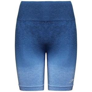 Бесшовные женские синие шорты Adapt с эффектом омбре Gymshark, синий