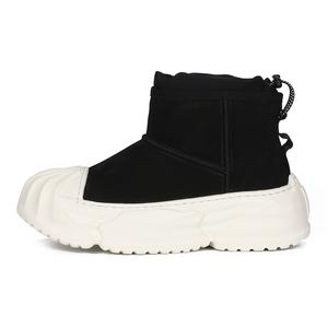 Теплые износостойкие короткие зимние ботинки для мужчин, увеличивающие рост Thai points, Black