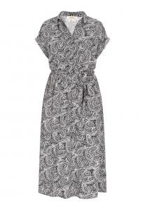 Платье-рубашка usha FESTIVAL, черный