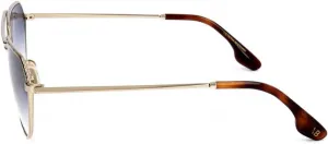 Солнцезащитные очки Victoria Beckham VB 221 S 716, золотистый/черепаховый, Gold/Tortoise