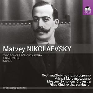 CD диск Nikolaevsky / Zlobina / Moscow Symphony Orchestra: Two Dances for Orchestra - Piano Music - Songs
