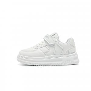 Детские спортивные туфли Synthetic Leather Slip Resistant, Abrasion Resistant, Lightweight Cushioning Low top WARRIOR, белый