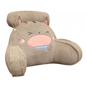 Cartoon Snacking Animal Lumbar Support Long Sitting Waist Protector Pillow Doll Products Fox fairy