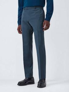 Брюки Slim Fit из шерстяной смеси John Lewis, Teal