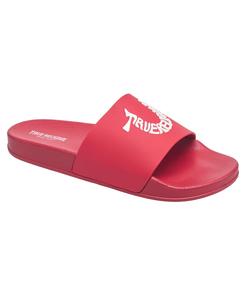 True Religion Men's TI Logo Slide, красный