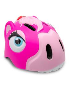 Crazy Safety Велосипедный шлем "Лошадь" розового цвета