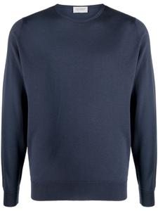 John Smedley джемпер Lundy тонкой вязки, синий