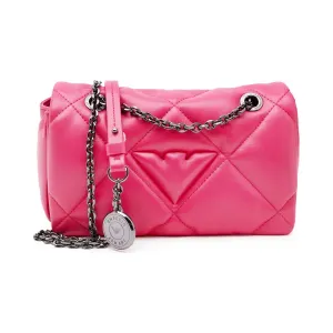 Сумка через плечо Emporio Armani, фуксия