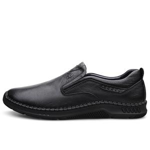 LAORENTOU Мужские повседневные туфли с низким верхом, черные/коричневые