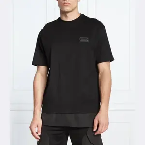 Футболка оверсайз Les Hommes, черный