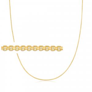 Ожерелье-цепочка Ross-Simons из 14-каратного желтого золота с круглыми звеньями Rs Pure, 18 In