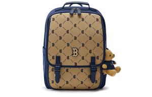 Полиэстер с хлопком Рюкзак Мужской Морской синий и коричневый MLB