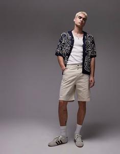 Рабочие шорты Dickies River Ranch в стиле вестерн в оттенке белого