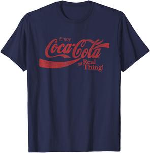 Футболка Coca-Cola The Real Thing, синяя