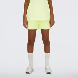 NB Athletics Французские Терри Нью Баланс Женские Шорты New Balance, жёлтый