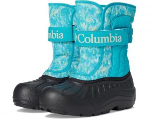 Ботинки Columbia Kids Powderbug Snowlite Strap, цвет Geyser/Sea Salt
