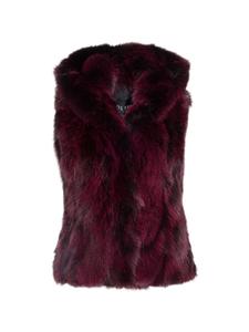 Жилет из овчины Toscana Made For Generations WOLFIE FURS, бордовый