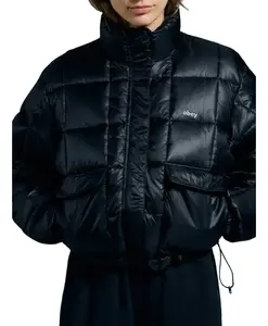 Пуховая куртка Surface Obey, черный