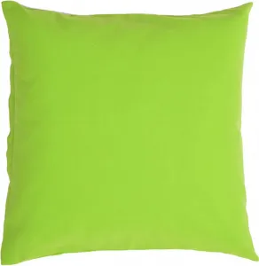 Подушка с чехлом из органического хлопка, салатового цвета, 60 х 60 см, Hammock Bliss HängemattenGlück