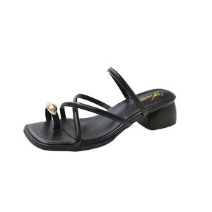 WUJI Женские устойчивые к запаху и истиранию шлепанцы Black, цвет Black