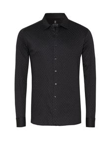 Рубашка Slim Fit на пуговицах DESOTO, черный