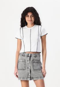 Футболка с принтом JXMINNA STITCH TEE JJXX, белый