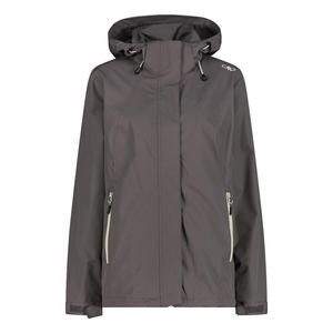 CMP Водонепроницаемая женская куртка-дождевик - Женская куртка с капюшоном на молнии и вентиляцией