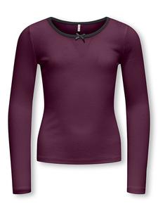 KIDS ONLY Футболка с длинными рукавами "София" фиолетового цвета