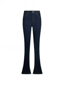 Джинсы с высокой талией на молнии Liu Jo, синий