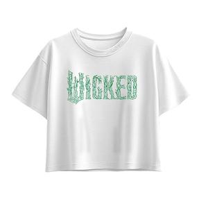 Футболка Wicked for Good с логотипом в виде ветки дерева для девочек 7-16 лет Licensed Character, White