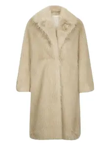 Пальто из искусственного меха Liu Jo, нейтральный