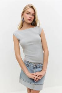 No Matter What Футболка в светло-сером цвете