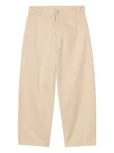 Хлопковые брюки CARHARTT WIP, нейтральный