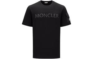 Футболка с коротким рукавом Moncler, черный