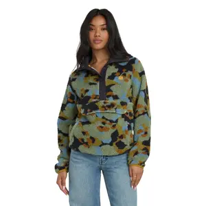 Женская толстовка Switchback Billabong, зеленый