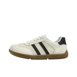 JimiXiong Дышащие женские скейтерские кеды низкие экрю, цвет Ecru