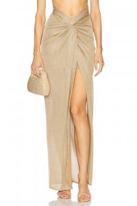 Юбка с узлом Giuseppe Di Morabito, camel