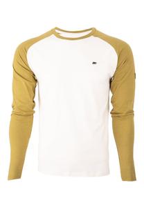 Топ с длинными рукавами MIT GUMMI-PATCH FORSBERG, оливковый