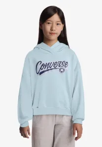 Свободная толстовка с графическим принтом Converse, Light Blue
