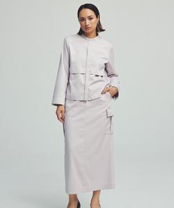 Укороченная теплая атласная рубашка, которую можно стирать.