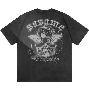 Футболка унисекс SESAME STREET, цвет ростков зелени