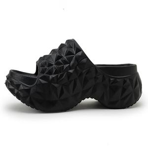 EXULL Q Тапочки-слайды EVA с защитой от запаха, женские, черные