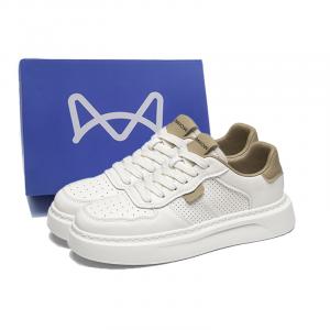 Нескользящие износостойкие низкие мужские кроссовки MIIOW, Beige Apricot[Box]