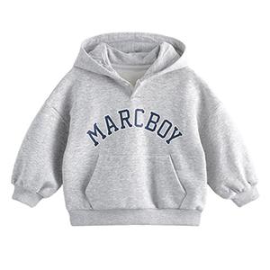 Детский свитшот MARC&JANIE, светло-серый меланж