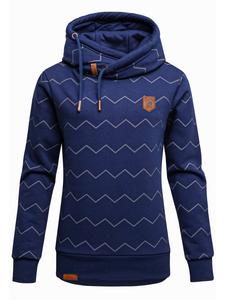 Толстовка с капюшоном REPUBLIX, темно-синий