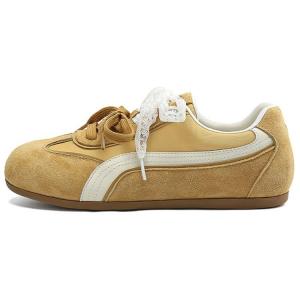 DAPHNE Женские низкие кеды желтые, цвет Yellow