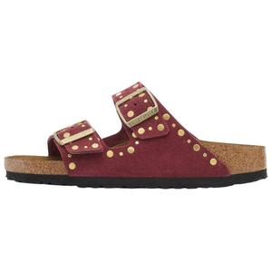 Birkenstock Женские слипоны Arizona Rivet EVA красные Narrow